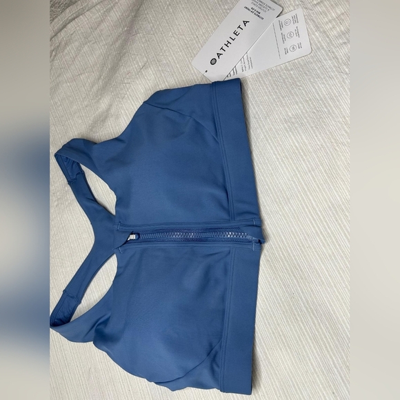 Athleta Blue Sports Bra - Picture 2 of 6